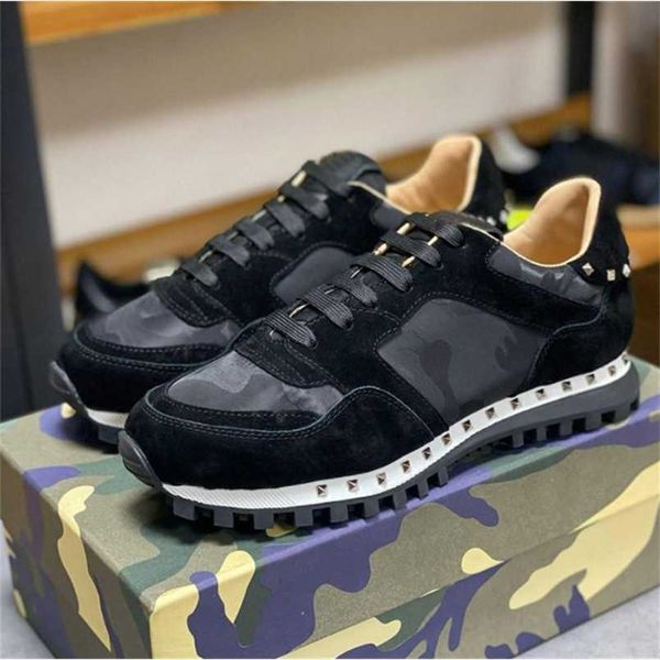 rivet camouflage casual shoe suede stud stylist shoes womens mens designer checkered studded flats mesh camo fashion trainers box size 36-46, Black
rivet camouflage casual shoe suede stud stylist shoes womens mens designer checkered studded flats mesh camo fashion trainers box size 36-46, Black