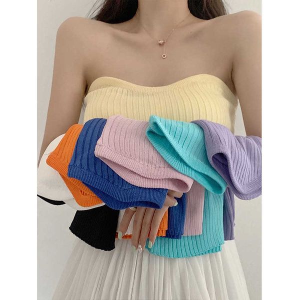women's tanks jmprs knitted women pullover summer high elastic crop fashion solid color cute white female corset
women's tanks jmprs knitted women pullover summer high elastic crop fashion solid color cute white female corset