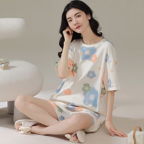 women's sleepwear summer women pyjamas print cotton pajamas sets sleepwear casual pijama mujer short sleeve -2xl homewear clothes set, Black;red
women's sleepwear summer women pyjamas print cotton pajamas sets sleepwear casual pijama mujer short sleeve -2xl homewear clothes set, Black;red