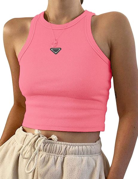 2023 summer designer women t shirts crop brand sport shoulder black white tank casual sleeveless backless tee shirts, White;black
2023 summer designer women t shirts crop brand sport shoulder black white tank casual sleeveless backless tee shirts, White;black