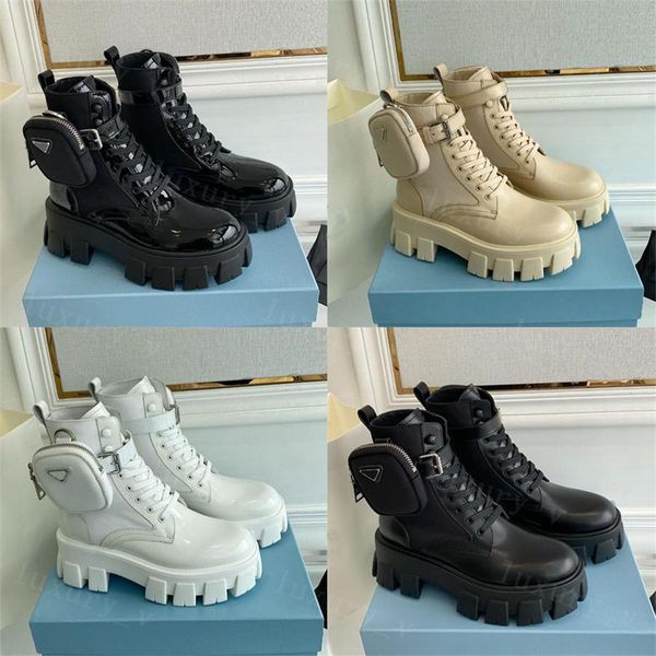 monolith boots designer men women boots shiny detachable nylon pouch combat shoes nylon hailf outdoor thick bottom mid-length boot, Black
monolith boots designer men women boots shiny detachable nylon pouch combat shoes nylon hailf outdoor thick bottom mid-length boot, Black