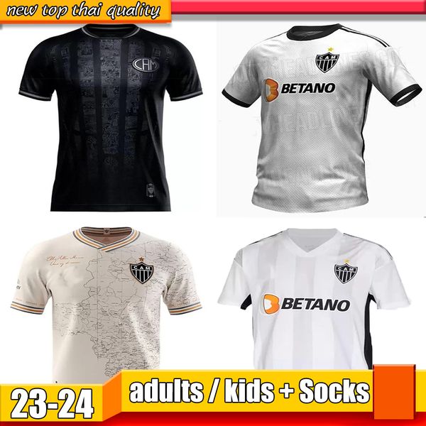 22/23/24 atletico mineiro vargas soccer jerseys home 2023 m.zaracho sasha elias 113 special edition shirt away white keno marquinhos guga 3r, Black;yellow
22/23/24 atletico mineiro vargas soccer jerseys home 2023 m.zaracho sasha elias 113 special edition shirt away white keno marquinhos guga 3r, Black;yellow
