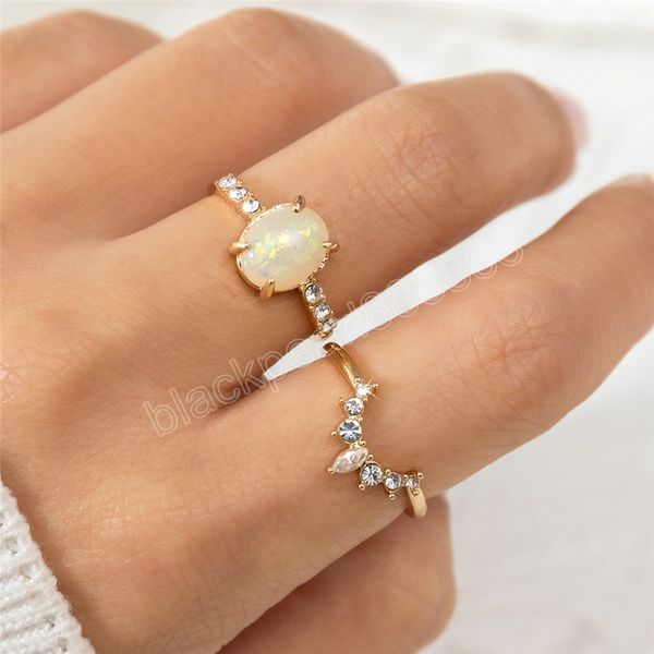 korean fashion elegant opal irregular rings set for women boho rhinestone knuckle finger ring wed accessories jewelry, Silver
korean fashion elegant opal irregular rings set for women boho rhinestone knuckle finger ring wed accessories jewelry, Silver
