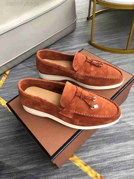 designer 23s luxury loro suede shoes summer charms embellished walk suede loafers couple genuine mens womens leather casual slip on flats fo, Black
designer 23s luxury loro suede shoes summer charms embellished walk suede loafers couple genuine mens womens leather casual slip on flats fo, Black