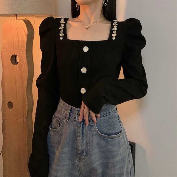 women's blouses shirts shirts for women palace style puff sleeve waist style retro square long sleeve shirt women black rhinestone t sh, White
women's blouses shirts shirts for women palace style puff sleeve waist style retro square long sleeve shirt women black rhinestone t sh, White