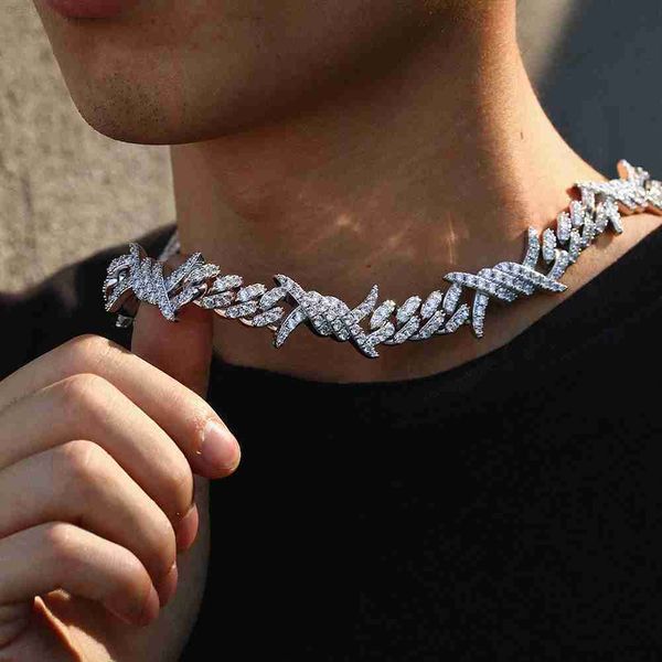 luxury personalized hip hop jewelry 12mm 18k gold plated brass cubic zirconia miami cuban link chain necklace, Silver
luxury personalized hip hop jewelry 12mm 18k gold plated brass cubic zirconia miami cuban link chain necklace, Silver