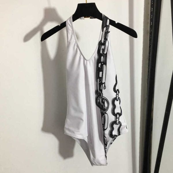 23ss swimwear bathing suit designer bikini womens bikini new brand logo printing hanging neck one-piece swimsuit women clothes a1, White;black
23ss swimwear bathing suit designer bikini womens bikini new brand logo printing hanging neck one-piece swimsuit women clothes a1, White;black
