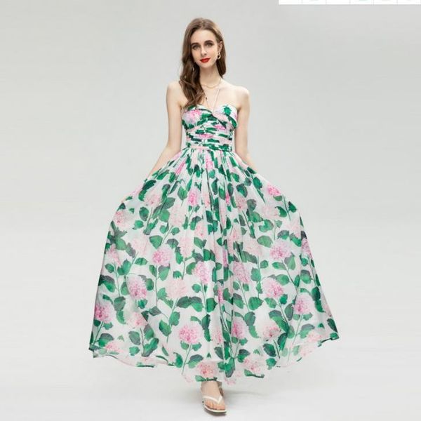308 2023 runway dresses spring summer brand same style dress flora print sleeveless crew neck empire white fashion womens clothes sh, Black
308 2023 runway dresses spring summer brand same style dress flora print sleeveless crew neck empire white fashion womens clothes sh, Black