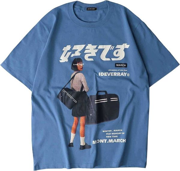 mens women vintage oversize shirts summer hipster printed casual tee couple clothes streetwear t-shirt01fu, White;black
mens women vintage oversize shirts summer hipster printed casual tee couple clothes streetwear t-shirt01fu, White;black