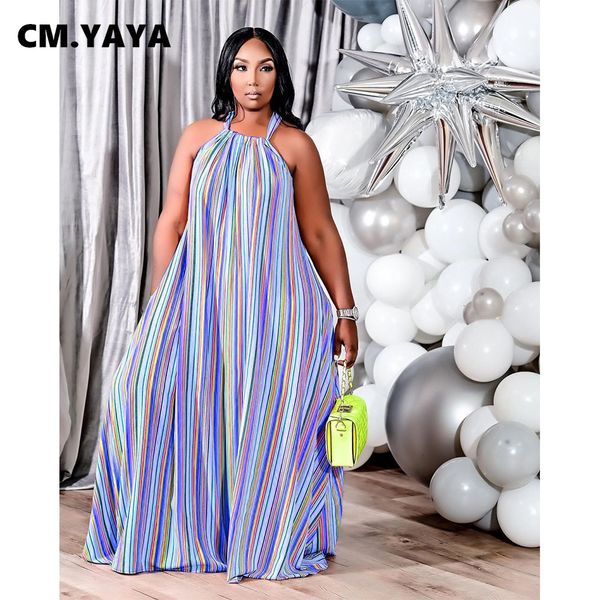 plus size dresses cm yaya women size o neck sleeveless hater long loose striped casual beach autumn 230328, Black
plus size dresses cm yaya women size o neck sleeveless hater long loose striped casual beach autumn 230328, Black