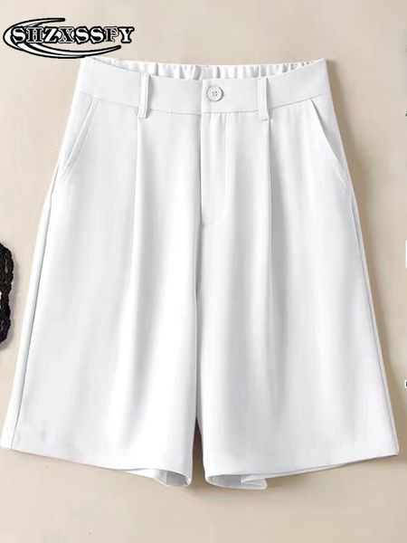 women's shorts summer women's shorts loose solid fashion women pants high waist casual oversized shorts for women white women spor, White;black
women's shorts summer women's shorts loose solid fashion women pants high waist casual oversized shorts for women white women spor, White;black