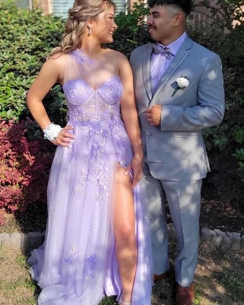 lilac a-line tulle prom dresses leg slit appliques vestidos de fiesta elegantes para mujer 2023 party evening gowns, Black
lilac a-line tulle prom dresses leg slit appliques vestidos de fiesta elegantes para mujer 2023 party evening gowns, Black
