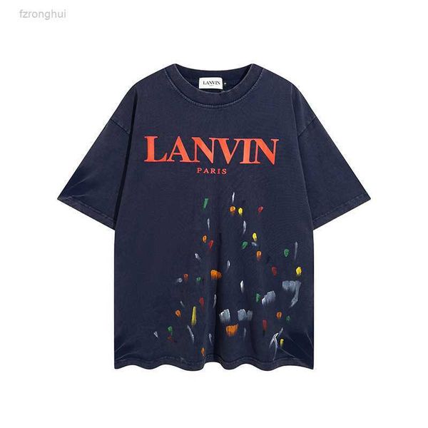 men's t-shirts 2022 summer fashion lanvin speckled letter print and women's casual short sleeve t-shirt mit9, White;black
men's t-shirts 2022 summer fashion lanvin speckled letter print and women's casual short sleeve t-shirt mit9, White;black