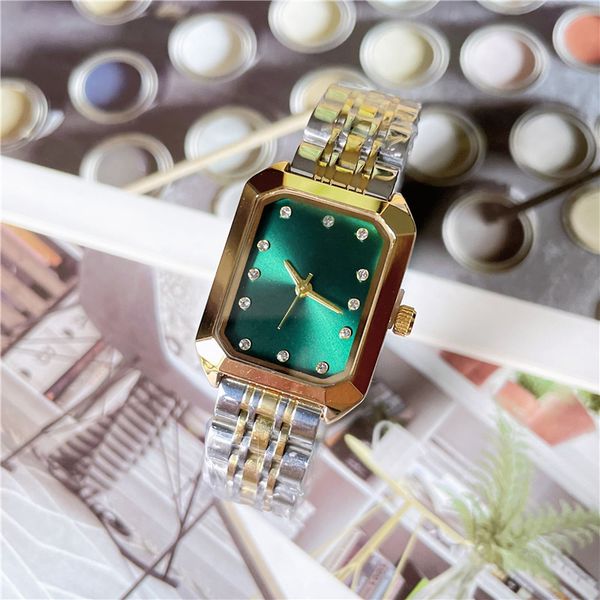 fashion women watches quartz movement silver gold dress watch lady square tank stainless steel case original clasp analog casual wristwatch, Slivery;brown
fashion women watches quartz movement silver gold dress watch lady square tank stainless steel case original clasp analog casual wristwatch, Slivery;brown