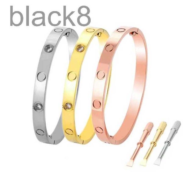 bangle designer selling couples' eternal ring five generation screwdriver bracelet female personality 8bs8, Black
bangle designer selling couples' eternal ring five generation screwdriver bracelet female personality 8bs8, Black