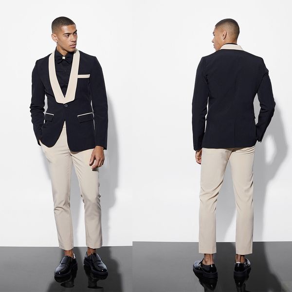 latest wedding tuxedo for men slim fit kaki formal dinner party elegant dress custome size tuxedo 2 pieces jacket pants, Black;gray
latest wedding tuxedo for men slim fit kaki formal dinner party elegant dress custome size tuxedo 2 pieces jacket pants, Black;gray