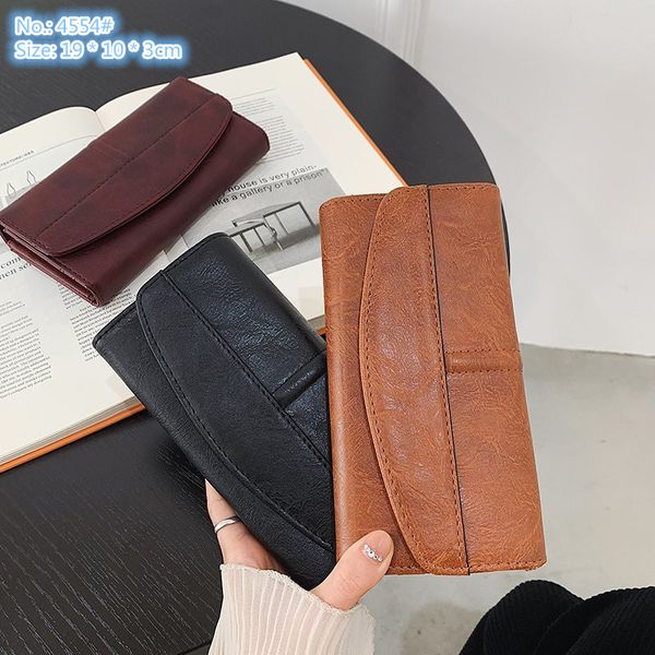 factory wholesale ladies shoulder bags 3 colors niche design large capacity multi-card retro clutch bag simple solid color leather purse sew, Red;black
factory wholesale ladies shoulder bags 3 colors niche design large capacity multi-card retro clutch bag simple solid color leather purse sew, Red;black