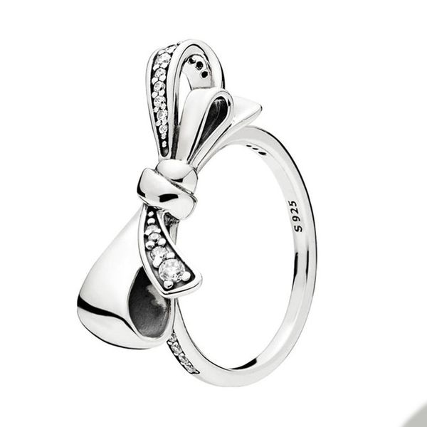 sparkling bow ring real sterling silver for pandora cz diamond fashion party designer jewelry for women girlfriend gift rings set with origi, Slivery;golden
sparkling bow ring real sterling silver for pandora cz diamond fashion party designer jewelry for women girlfriend gift rings set with origi, Slivery;golden