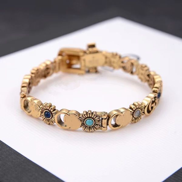 chains men's and women's fashion the model is selling like cakes chain letter bracelet, Black
chains men's and women's fashion the model is selling like cakes chain letter bracelet, Black