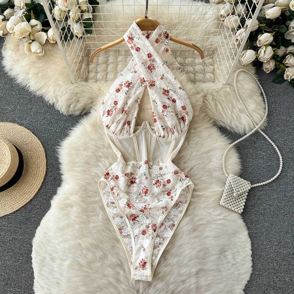 nxy halter hollow out bodysuits summer thin backless slim inside wear women fashion lace floral short playsuits 230328, Black;white
nxy halter hollow out bodysuits summer thin backless slim inside wear women fashion lace floral short playsuits 230328, Black;white