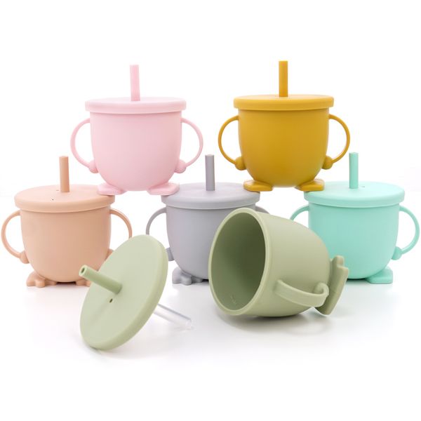 cartoon pure color kids silicone drinking cup with straw lid 100 food grade children's travel water copa 230328
cartoon pure color kids silicone drinking cup with straw lid 100 food grade children's travel water copa 230328