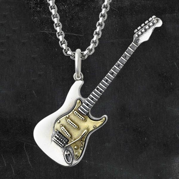 pendant necklaces men's punk fashion rock music guitar necklace gothic pendant necklace fashion statement gift bicycle jewelry p230327, Silver
pendant necklaces men's punk fashion rock music guitar necklace gothic pendant necklace fashion statement gift bicycle jewelry p230327, Silver
