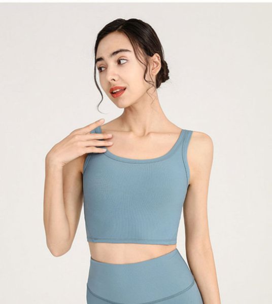 women ribber fitness bra crew neck fintness tank vest solid workout breathble shockproof female ll665
women ribber fitness bra crew neck fintness tank vest solid workout breathble shockproof female ll665