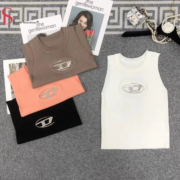 camisoles tanks knit tank summer d word metal hollow out womens fashion chest hollowout knit tanks 230328, Black;white
camisoles tanks knit tank summer d word metal hollow out womens fashion chest hollowout knit tanks 230328, Black;white