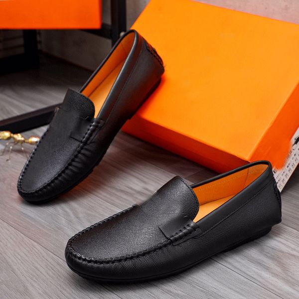 luxury brand mens dress shoes loafers flat heel cow leather wedding party footwear size 38-45, Black
luxury brand mens dress shoes loafers flat heel cow leather wedding party footwear size 38-45, Black