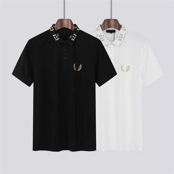 men's fashion polo shirt luxury italian men's t-shirts short sleeve fashion casual men's summer t-shirt various colors availa, White;black
men's fashion polo shirt luxury italian men's t-shirts short sleeve fashion casual men's summer t-shirt various colors availa, White;black