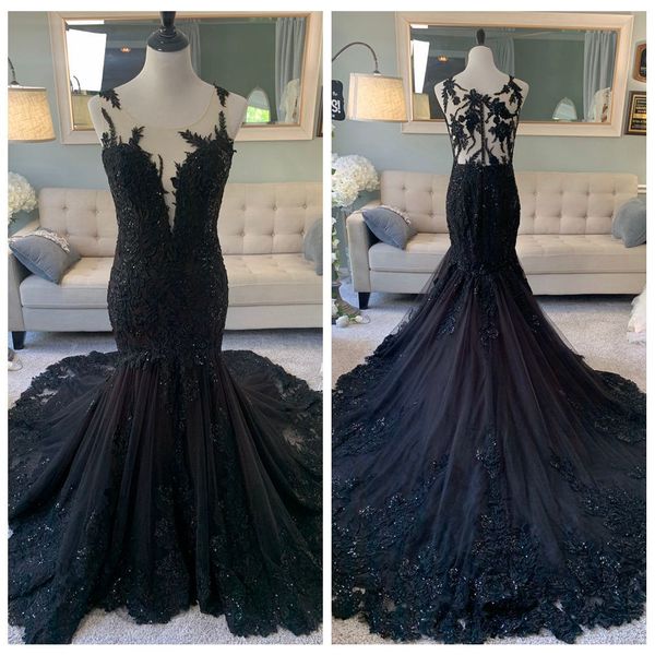 party dresses gothic black dress 2023 bridal robe lace flower sequins wedding gowns mermaid trouwjurk plus zise vestido de novia 230328, White;black
party dresses gothic black dress 2023 bridal robe lace flower sequins wedding gowns mermaid trouwjurk plus zise vestido de novia 230328, White;black