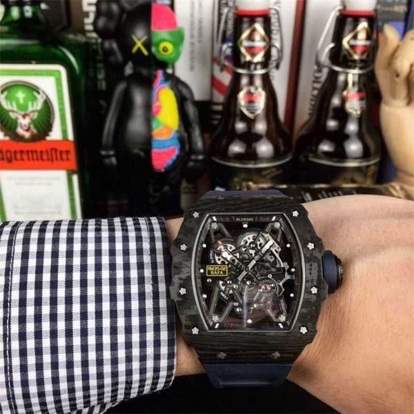 watches richa milles watche designer brand r watch mens fully automatic machinery high grade handsome barrel type wood grain carbon fiber, Slivery;black
watches richa milles watche designer brand r watch mens fully automatic machinery high grade handsome barrel type wood grain carbon fiber, Slivery;black