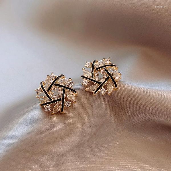 charm stud earrings fashion female exquisite simple rhinestones cross flowers temperament graceful women's jewelry accessories, Golden
charm stud earrings fashion female exquisite simple rhinestones cross flowers temperament graceful women's jewelry accessories, Golden