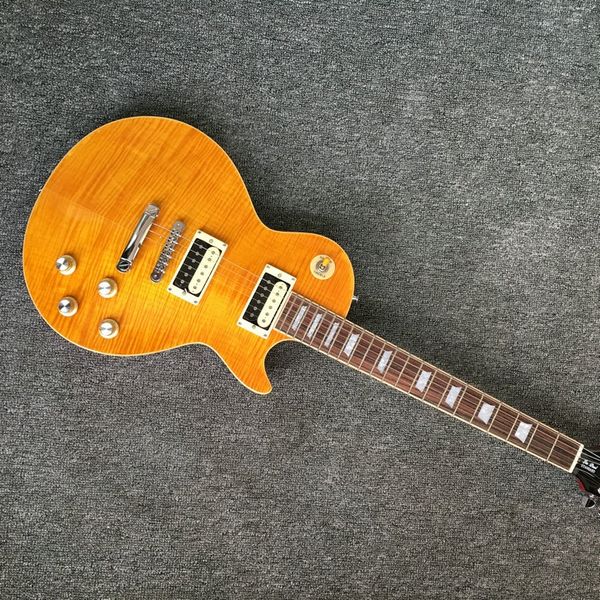 lp electric guitar 1959 r9 model classical yellow color cream yellow binding chrome hardwares
lp electric guitar 1959 r9 model classical yellow color cream yellow binding chrome hardwares