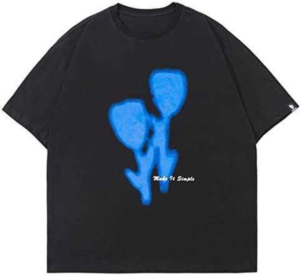 mens women vintage oversize shirts summer hipster printed casual tee couple clothes streetwear t-shirthfzz, White;black
mens women vintage oversize shirts summer hipster printed casual tee couple clothes streetwear t-shirthfzz, White;black