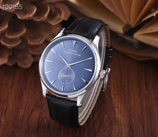 42mm mens automatic watch mechanical sapphire black blue leather luminous rose gold simple white dial 0, Slivery;brown
42mm mens automatic watch mechanical sapphire black blue leather luminous rose gold simple white dial 0, Slivery;brown