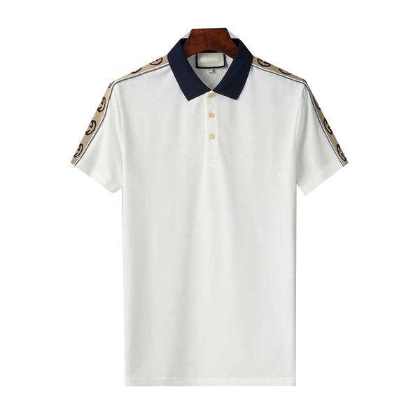 men's fashion polo shirt luxury italian men's t-shirts short sleeve fashion casual men's summer t-shirt various colors availa, White;black
men's fashion polo shirt luxury italian men's t-shirts short sleeve fashion casual men's summer t-shirt various colors availa, White;black