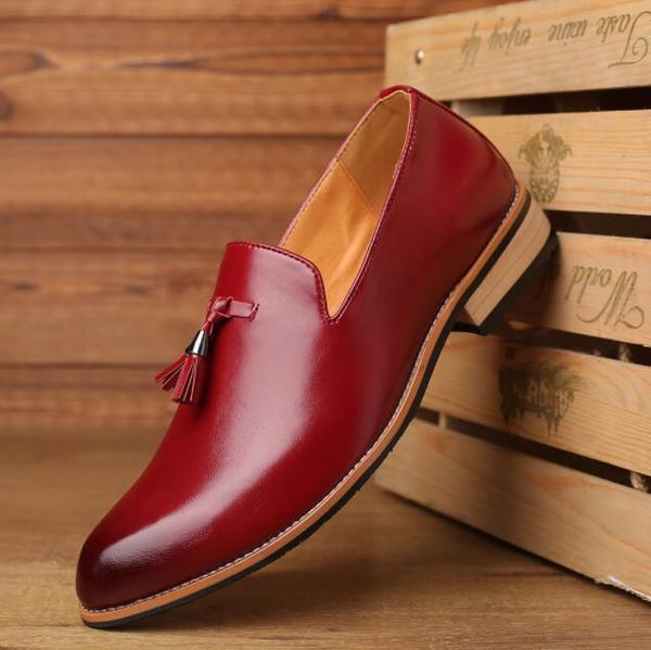 pointed leather brand luxury men casual driving designer brown black loafers mens moccasins italian wedding dress shoes tassel
pointed leather brand luxury men casual driving designer brown black loafers mens moccasins italian wedding dress shoes tassel