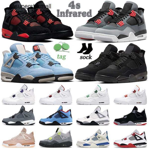 4 4s jumpman basketball shoes for men women infrared fire red thunder black cat bred motosports university blue mens trainers outdoor sports
4 4s jumpman basketball shoes for men women infrared fire red thunder black cat bred motosports university blue mens trainers outdoor sports