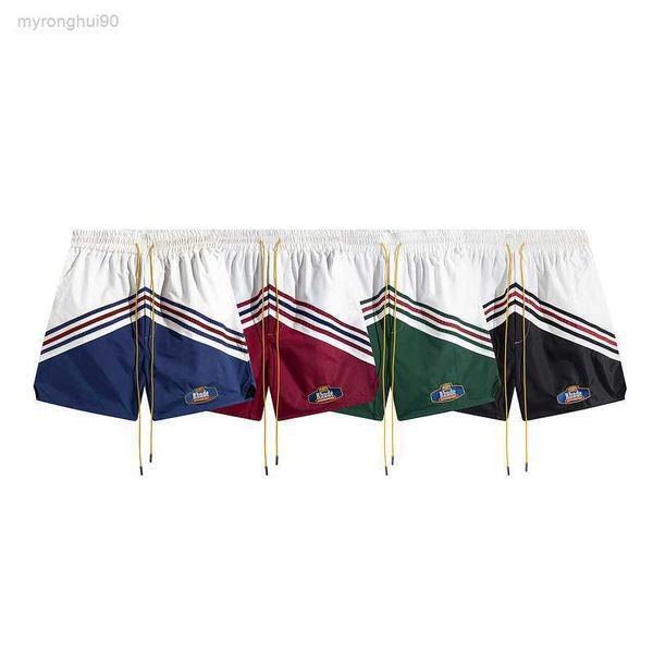 rhude shorts style fashion label panel contrast embroidery double layer mesh and women's quarters beach badge pants 4l6k, White;black
rhude shorts style fashion label panel contrast embroidery double layer mesh and women's quarters beach badge pants 4l6k, White;black