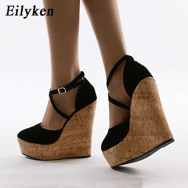 brand design platform wedges high heels shoes sandals woman straw summer party ankle-wrap shoes 230306, Black
brand design platform wedges high heels shoes sandals woman straw summer party ankle-wrap shoes 230306, Black