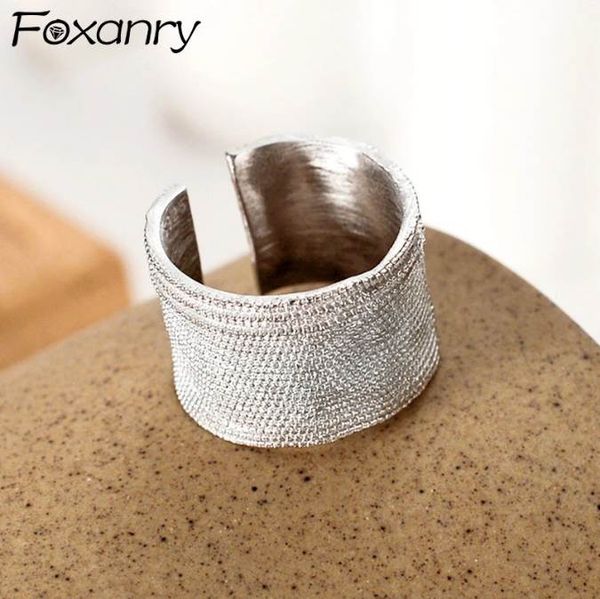 ins fashion silver color wide rings for women vintage popular design irregular texture charm party jewelry gifts, Golden;silver
ins fashion silver color wide rings for women vintage popular design irregular texture charm party jewelry gifts, Golden;silver