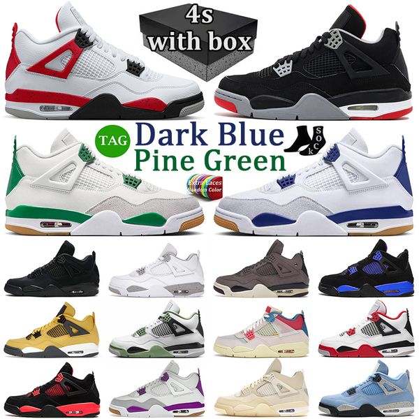 with box jordans4 4 retro basketball shoes travis scotts men trainers j4 sb x pine green black cat jumpman off white seafoam women jorden 4s, White;red
with box jordans4 4 retro basketball shoes travis scotts men trainers j4 sb x pine green black cat jumpman off white seafoam women jorden 4s, White;red