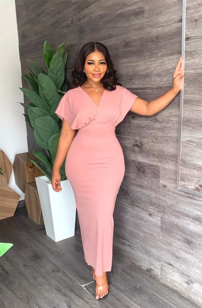 casual dresses spring summer fashion elegant slim split long dress women solid ol v-neck short sleeve pencil dress women 230327, Black;gray
casual dresses spring summer fashion elegant slim split long dress women solid ol v-neck short sleeve pencil dress women 230327, Black;gray