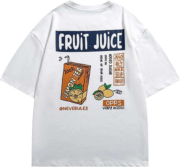 mens women vintage oversize shirts summer hipster printed casual tee couple clothes streetwear t-shirtxiac, White;black
mens women vintage oversize shirts summer hipster printed casual tee couple clothes streetwear t-shirtxiac, White;black