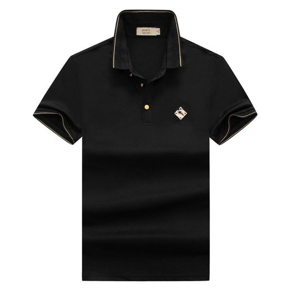 mens polos fashion designer burrerys mens t shirt riding warrior cotton striped short sleeve and striped polo collar business casual shirt, White;black
mens polos fashion designer burrerys mens t shirt riding warrior cotton striped short sleeve and striped polo collar business casual shirt, White;black