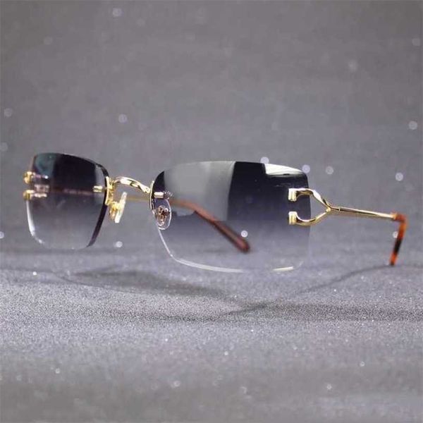 luxury designer sunglasses 20% off rimless for men women glasses frame with colorful lenses classic eyewear gafas, White;black
luxury designer sunglasses 20% off rimless for men women glasses frame with colorful lenses classic eyewear gafas, White;black