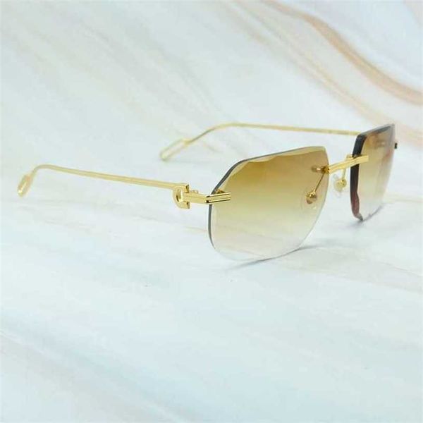 luxury designer sunglasses 20% off fashion ripple shades rimless mens glasses retro classic holiday eyewear gafas, White;black
luxury designer sunglasses 20% off fashion ripple shades rimless mens glasses retro classic holiday eyewear gafas, White;black