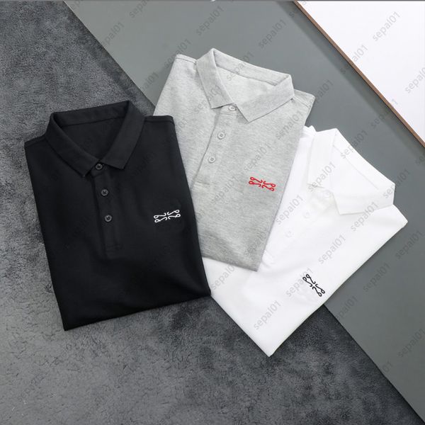 mens polos shirt designer t shirts summer polo print tshirts streewears short sleeves m-3xl, White;black
mens polos shirt designer t shirts summer polo print tshirts streewears short sleeves m-3xl, White;black
