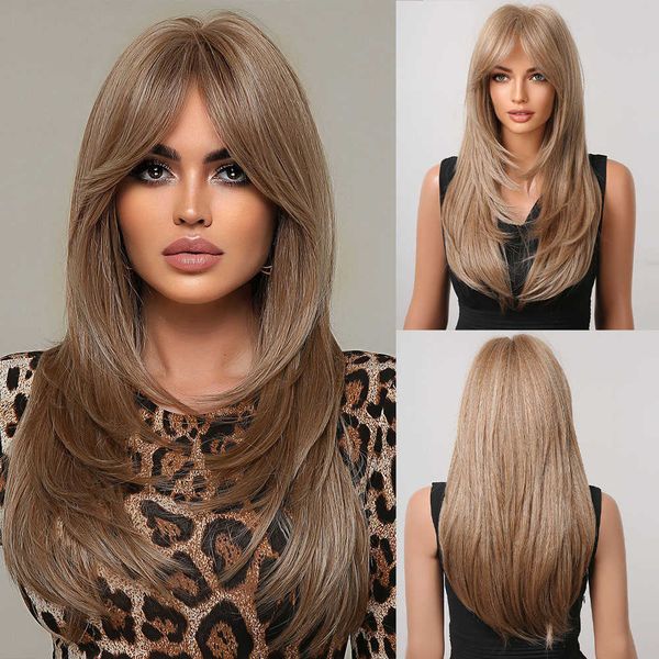 synthetic wigs easihair long straight blonde synthetic wigs wavy layered natural hair wig with bangs for women heat resistant cosplay 230227, Black
synthetic wigs easihair long straight blonde synthetic wigs wavy layered natural hair wig with bangs for women heat resistant cosplay 230227, Black